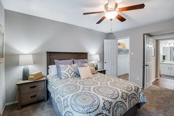 Ceiling fans in all bedrooms